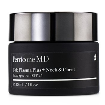 Perricone MD 冷等離子體Plus +頸部和胸部廣譜SPF 25 (Cold Plasma Plus+ Neck & Chest Broad Spectrum SPF 25)