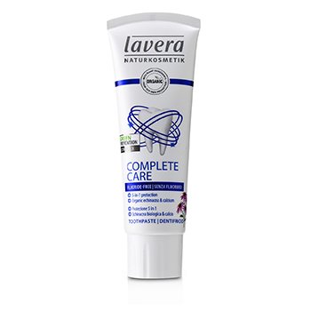 Lavera 牙膏（完全護理）-含有機紫錐菊和鈣（不含氟化物） (Toothpaste (Complete Care) - With Organic Echinacea & Calcium (Fluoride-Free))
