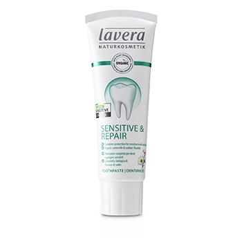 Lavera 牙膏（敏感和修復）-含有機甘菊和氟化鈉 (Toothpaste (Sensitive & Repair) - With Organic Camomile & Sodium Fluoride)