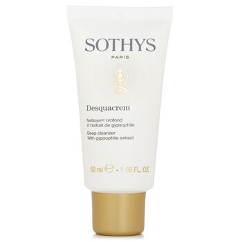 Sothys 滿天星提取物的Desquacrem深層清潔劑 (Desquacrem Deep Cleanser With Gypsophila Extract)