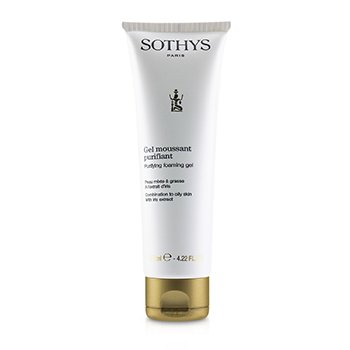 Sothys 淨化泡沫凝膠-適用於油性皮膚，帶有虹膜提取物 (Purifying Foaming Gel - For Combination to Oily Skin, With Iris Extract)