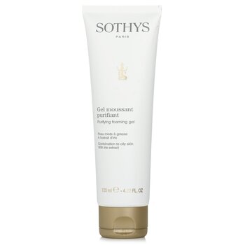 Sothys 淨化泡沫凝膠-適用於油性皮膚，帶有虹膜提取物 (Purifying Foaming Gel - For Combination to Oily Skin, With Iris Extract)