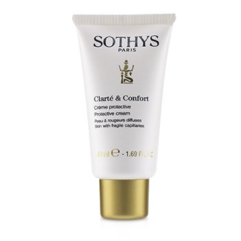 Sothys 嬌韻詩和舒適防護霜-皮膚脆弱的毛細管 (Clarte & Comfort Protective Cream - For Skin With Fragile Capillaries)