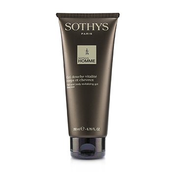 Sothys 男士頭髮和身體活化凝膠潔面乳 (Homme Hair And Body Revitalizing Gel Cleanser)