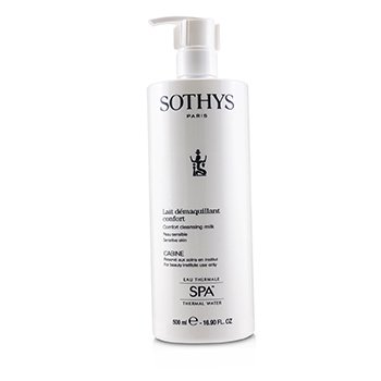 Sothys 舒適卸妝乳-適合敏感肌膚（沙龍大小） (Comfort Cleansing Milk - For Sensitive Skin (Salon Size))