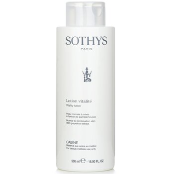 Sothys 活力乳液-中性至混合性皮膚，含柚子提取物（沙龍大小） (Vitality Lotion - For Normal to Combination Skin , With Grapefruit Extract  (Salon Size))