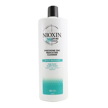 Nioxin 頭皮恢復吡喃酮鋅藥用洗面奶（用於瘙癢片狀頭皮） (Scalp Recovery Pyrithione Zinc Medicating Cleanser (For Itchy Flaky Scalp))