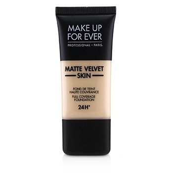 Make Up For Ever 啞光天鵝絨皮膚全覆蓋粉底-＃R210（粉紅色雪花石膏） (Matte Velvet Skin Full Coverage Foundation - # R210 (Pink Alabaster))