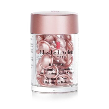 Elizabeth Arden 神經酰胺視黃醇膠囊-消除線型夜間血清 (Ceramide Retinol Capsules - Line Erasing Night Serum)