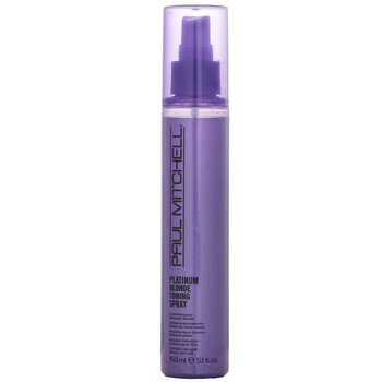 Paul Mitchell 白金金發調理噴霧（涼爽的黃銅色-消除了溫暖） (Platinum Blonde Toning Spray (Cools Brassiness - Eliminates Warmth))