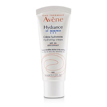 Avene Hydrance UV RICH保濕霜SPF 30-適用於乾性至非常乾性敏感性皮膚 (Hydrance UV RICH Hydrating Cream SPF 30 - For Dry to Very Dry Sensitive Skin)