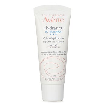 Avene Hydrance UV RICH保濕霜SPF 30-適用於乾性至非常乾性敏感性皮膚 (Hydrance UV RICH Hydrating Cream SPF 30 - For Dry to Very Dry Sensitive Skin)