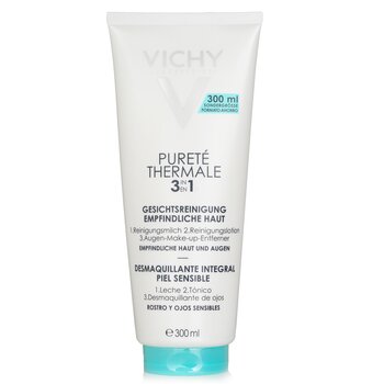 Vichy 溫和鎮靜3合1卸妝潔面凝膠 (敏感肌膚) (Purete Thermale 3 In 1 One Step Cleanser (For Sensitive Skin))