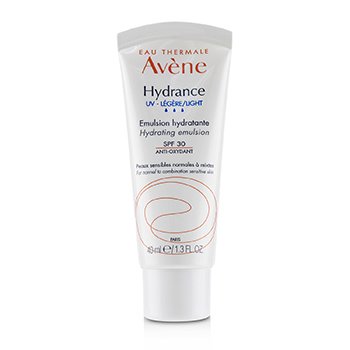 Avene Hydrance UV LIGHT保濕乳液SPF 30-適用於中性至混合性敏感性皮膚 (Hydrance UV LIGHT Hydrating Emulsion SPF 30 - For Normal to Combination Sensitive Skin)