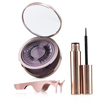 SHIBELLA Cosmetics 磁性眼線筆和睫毛套裝-＃浪漫 (Magnetic Eyeliner & Eyelash Kit - # Romance)