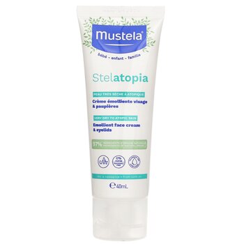 Mustela Steladopia潤膚霜面部-抗紅腫作用 (Stelatopia Emollient Cream For Face (Anti Redness Action))