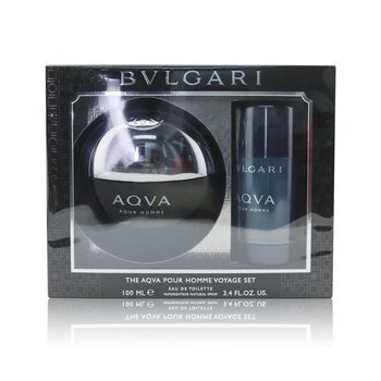 Aqva傾慕男士套裝:淡香水噴霧100ml / 3.4oz +除臭棒75ml / 2.7oz