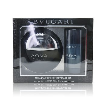 Aqva傾慕男士套裝：淡香水噴霧100ml / 3.4oz +除臭棒75ml / 2.7oz