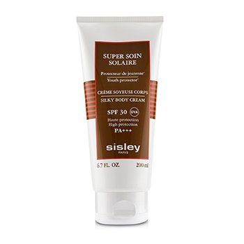 超級Sosol柔滑身體乳SPF 30 UVA高防護168105 (Super Soin Solaire Silky Body Cream SPF 30 UVA High Protection 168105)