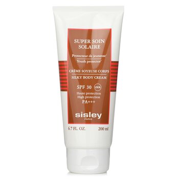 超級Sosol柔滑身體乳SPF 30 UVA高防護168105 (Super Soin Solaire Silky Body Cream SPF 30 UVA High Protection 168105)