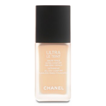 Chanel Ultra Le Teint Ultrawear全天舒適無瑕粉底液-＃B20（米色） (Ultra Le Teint Ultrawear All Day Comfort Flawless Finish Foundation - # B20)