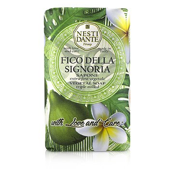 Nesti Dante 三重磨碎植物香皂，充滿愛與關懷-Fico Della Signoria (Triple Milled Vegetal Soap With Love & Care - Fico Della Signoria)
