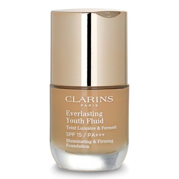 Clarins 青春持久保濕緊緻粉底液SPF 15-＃110 Honey (Everlasting Youth Fluid Illuminating & Firming Foundation SPF 15 - # 110 Honey)