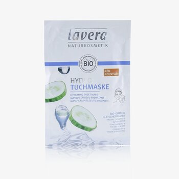 Lavera 面膜-保濕（有機黃瓜和冰川水） (Sheet Mask - Hydrating (With Organic Cucumber & Glacier Water))