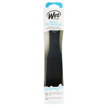 Wet Brush 男士Detangler皮革-＃黑色 (Mens Detangler Leather - # Black)