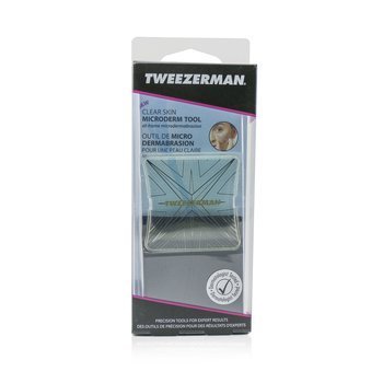 Tweezerman 清除皮膚的皮膚真皮工具-在家進行微晶換膚術 (Clear Skin Microderm Tool - At Home Microdermabrasion)