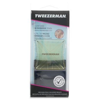 Tweezerman 清除皮膚的皮膚真皮工具-在家進行微晶換膚術 (Clear Skin Microderm Tool - At Home Microdermabrasion)