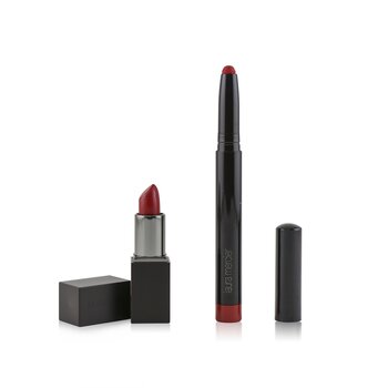 絲絨A Deux Lip Duo（2x Lipstick）-紅色 (Velour A Deux Lip Duo (2x Lipstick) - Red)