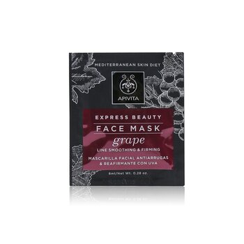 Apivita Express Beauty葡萄美容面膜（線條平滑和緊緻） (Express Beauty Face Mask with Grape (Line Smoothing & Firming))