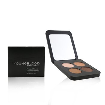 Youngblood 按下礦物眼影四方-甜言蜜語 (Pressed Mineral Eyeshadow Quad - Sweet Talk)