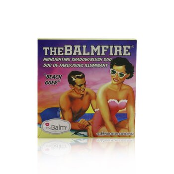 TheBalm Thebalmfire（高光陰影/腮紅二重奏）-＃Beach Goer (Thebalmfire (Highlighting Shadow/Blush Duo) - # Beach Goer)