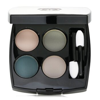 Chanel Les 4 Ombres Quadra眼影-編號324模糊藍色 (Les 4 Ombres Quadra Eye Shadow - No. 324 Blurry Blue)