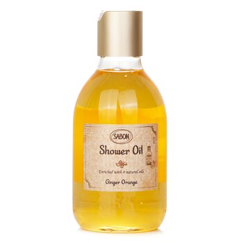 Sabon 沐浴油-姜橙（塑料瓶） (Shower Oil - Ginger Orange (Plastic Bottle))