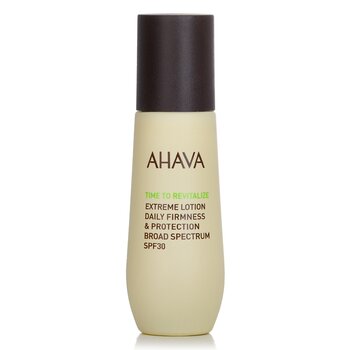 Ahava 是時候振興極致乳液每日緊緻和保護 SPF 30 (Time To Revitalize Extreme Lotion Daily Firmness & Protection SPF 30)