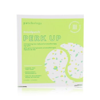 Moodpatch - Perk Up Energating Energizing Tea-Infused Aromatherapy Eye Gels (綠茶+佛手柑+白桑樹) (Moodpatch - Perk Up Energizing Tea-Infused Aromatherapy Eye Gels (Green Tea+Bergamot+White Mulberry))