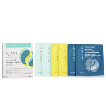 Patchology FlashPatch Eye Gels - All Eyes On You Eye Perfecting Trio Kit: Rejuvenating, Illuminating, Restoring (FlashPatch Eye Gels - All Eyes On You Eye Perfecting Trio Kit: Rejuvenating, Illuminating, Restoring)