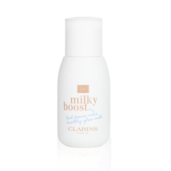 Clarins Milky Boost 粉底液-＃04乳白红褐色 (Milky Boost Foundation - # 04 Milky Auburn)