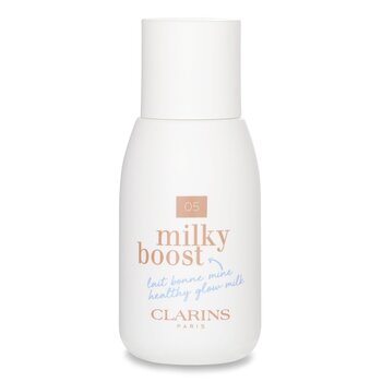 Clarins Milky Boost Foundation - # 05 Milky Sandalwood (Milky Boost Foundation - # 05 Milky Sandalwood)