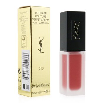 Yves Saint Laurent Tatouage Couture Velvet Cream Velvet Matte Stain - # 216 Nude Emblem (Tatouage Couture Velvet Cream Velvet Matte Stain - # 216 Nude Emblem)