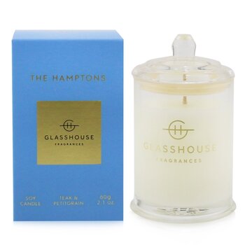 Glasshouse 三味大豆蠟燭 - The Hamptons（柚木和苦橙葉） (Triple Scented Soy Candle - The Hamptons (Teak & Petitgrain))