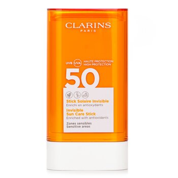 Clarins 隱形防曬棒 SPF50 - 適用於敏感區域 (Invisible Sun Care Stick SPF50 - For Sensitive Areas)