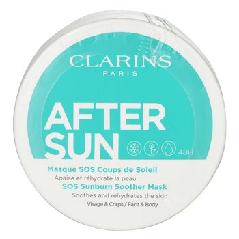 Clarins 曬後 SOS 曬傷舒緩面膜 - 面部和身體 (After Sun SOS Sunburn Soother Mask - For Face & Body)