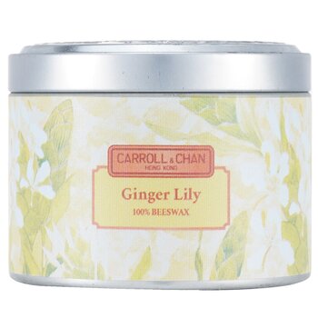 The Candle Company (Carroll & Chan) 100% 蜂蠟錫蠟燭 - 姜百合 (100% Beeswax Tin Candle - Ginger Lily)