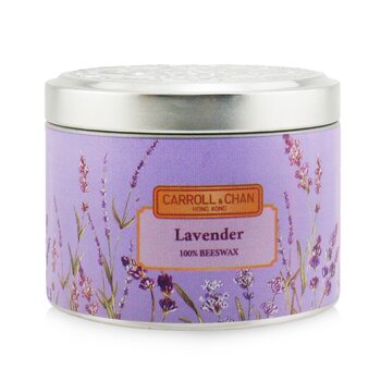 100% 蜂蠟錫蠟燭 - 薰衣草 (100% Beeswax Tin Candle - Lavender)