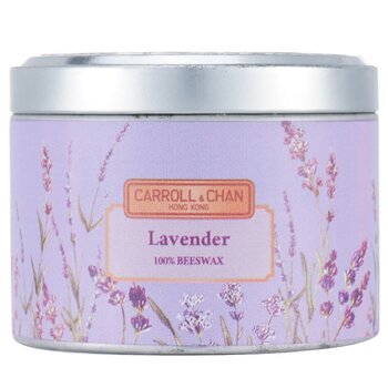 The Candle Company (Carroll & Chan) 100% 蜂蠟錫蠟燭 - 薰衣草 (100% Beeswax Tin Candle - Lavender)