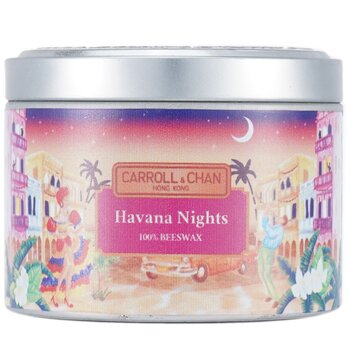 100% 蜂蠟錫蠟燭 - Havana Nights (100% Beeswax Tin Candle - Havana Nights)